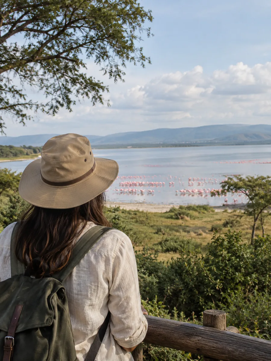 Aussicht im Nakuru-See-Nationalpark